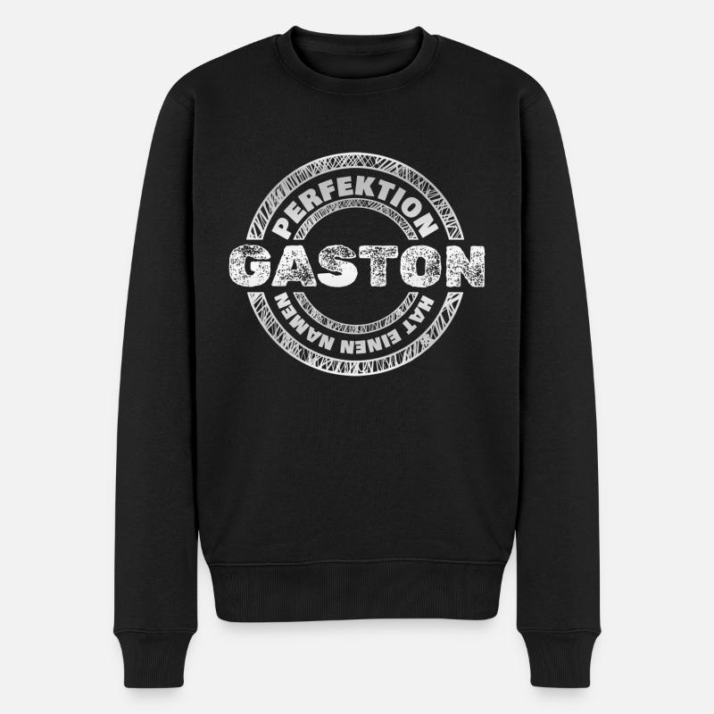 Cadeau pour Gaston - Pull Premium bio Homme - noir