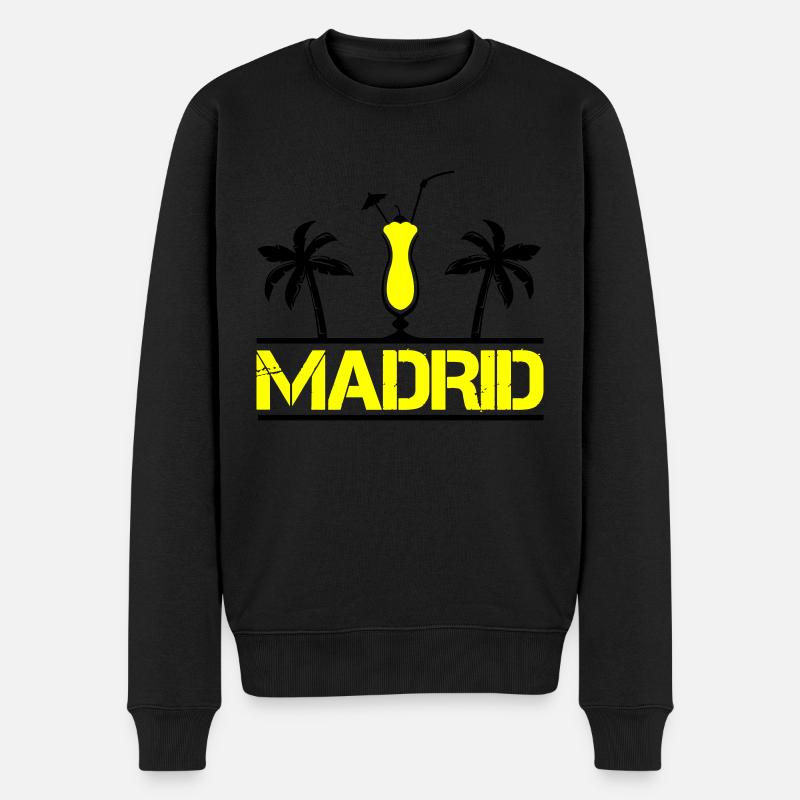 Madrid - Pull Premium bio Homme - noir