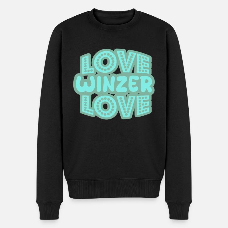 Dire les vignerons - Pull Premium bio Homme - noir