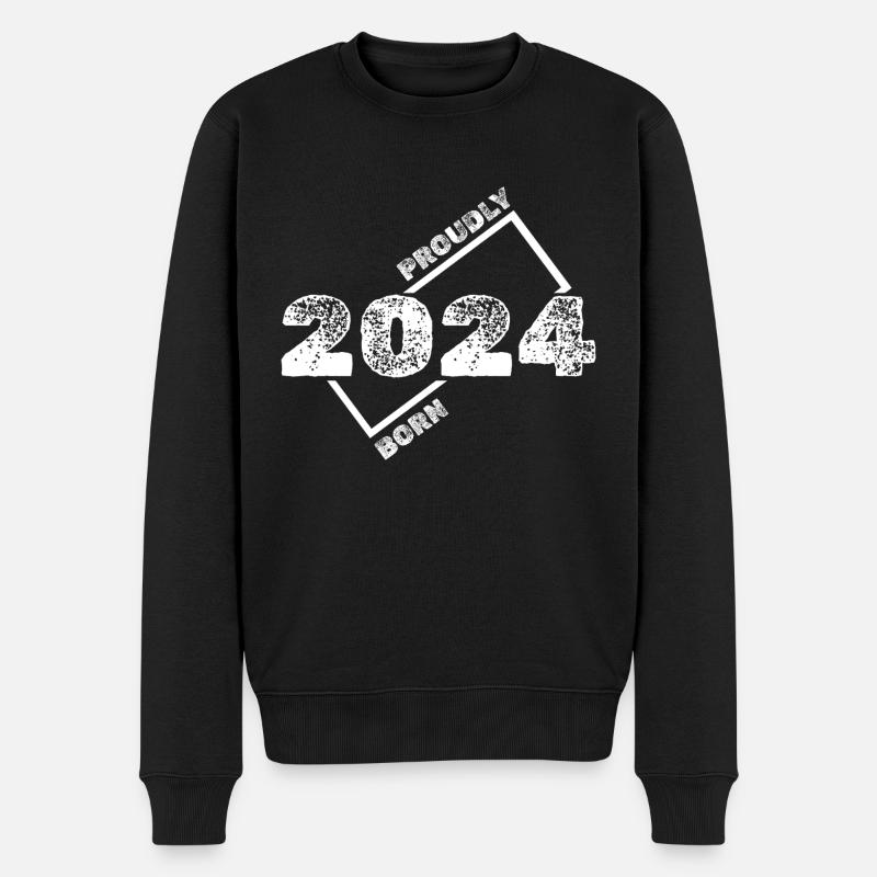 Idée cadeau 2024 - Pull Premium bio Homme - noir