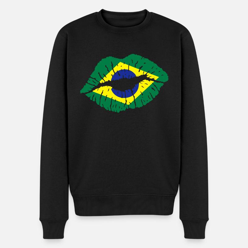 Pout (Brésil) - Pull Premium bio Homme - noir