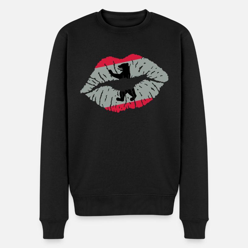 Pout (Berlin) - Pull Premium bio Homme - noir