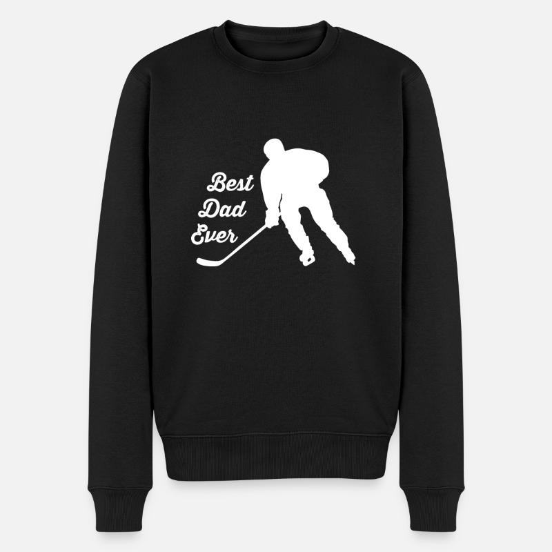 Le hockey - Pull Premium bio Homme - noir