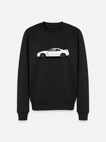 GTR R35 - Men's Premium Organic Jumper - black