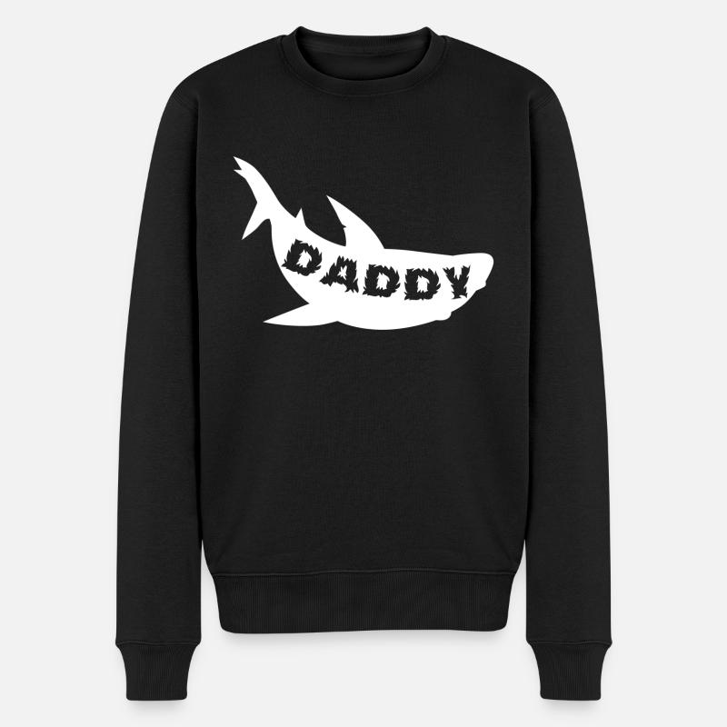 papa - Pull Premium bio Homme - noir