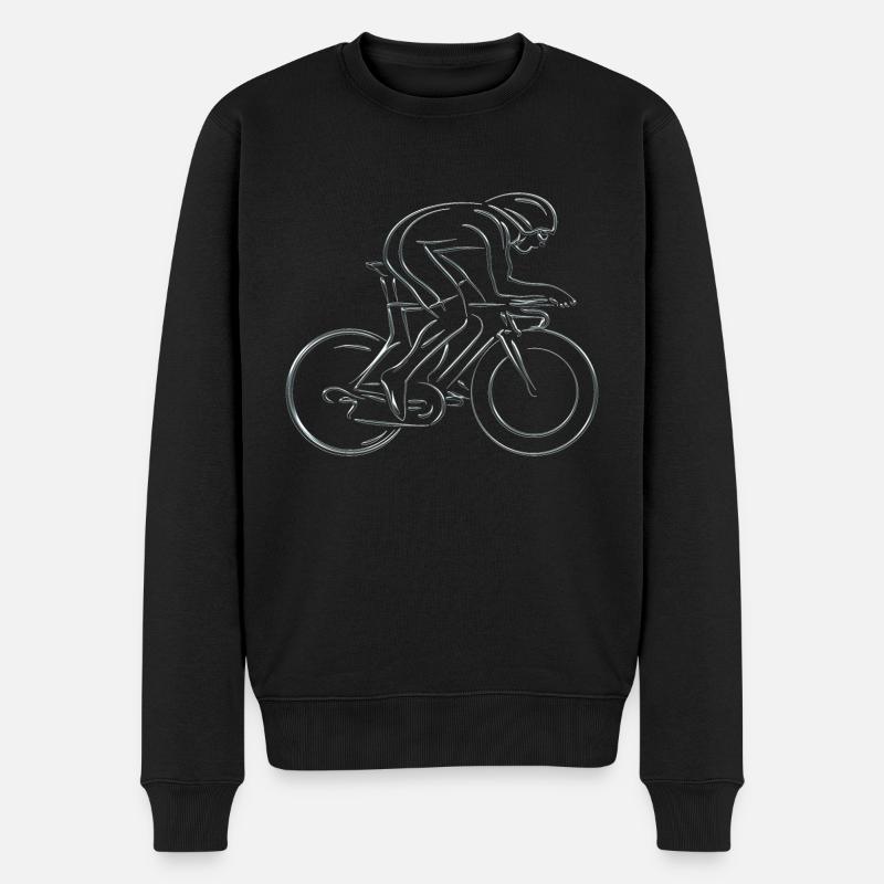 Cyclisme - Pull Premium bio Homme - noir