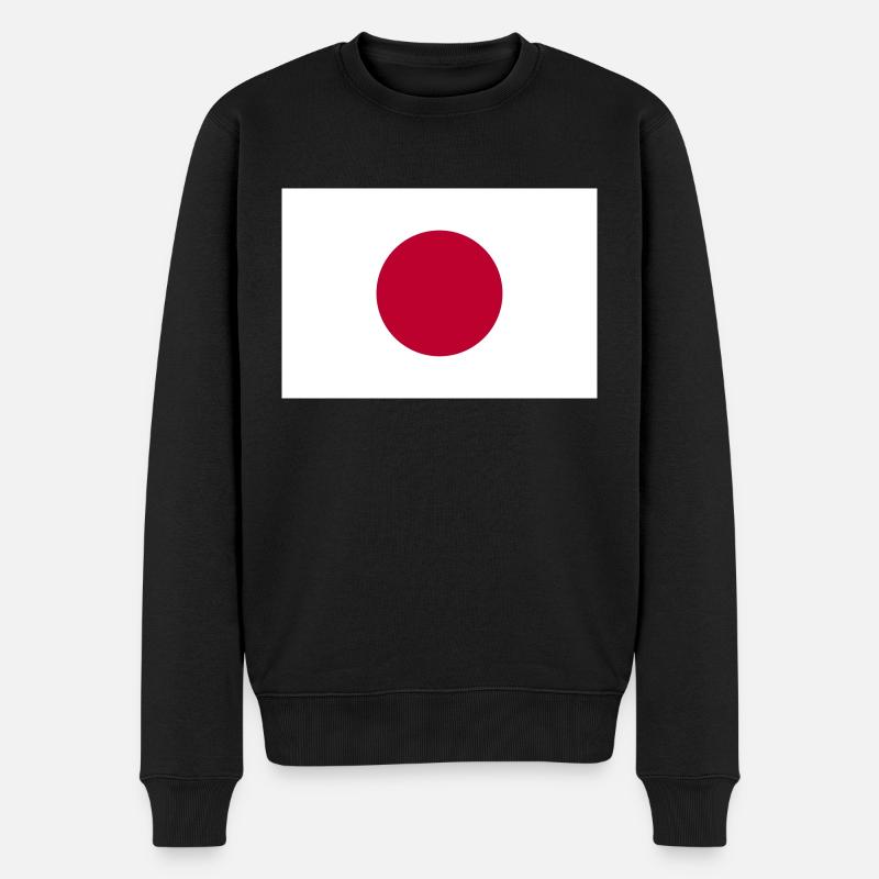 Drapeau du Japon - Pull Premium bio Homme - noir