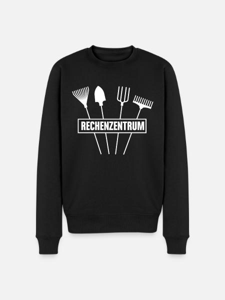 Rechenzentrum Gärtner - Männer Premium Bio Pullover - Schwarz