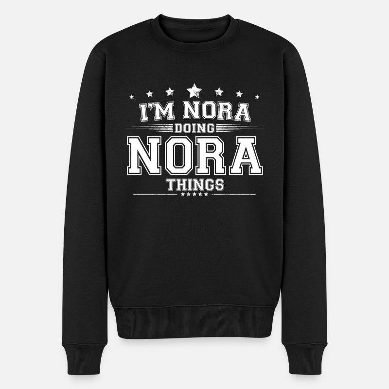 Nora - Pull Premium bio Homme - noir