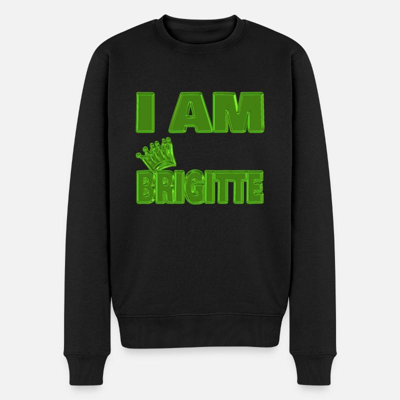 Brigitte - Pull Premium bio Homme - noir