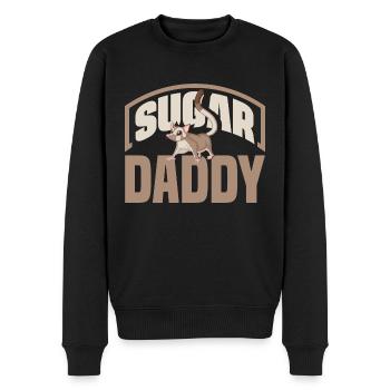 Sugar Glider Pet Sugar Daddy - Männer Premium Bio Pullover - Schwarz - Vorne - Nico (187cm)