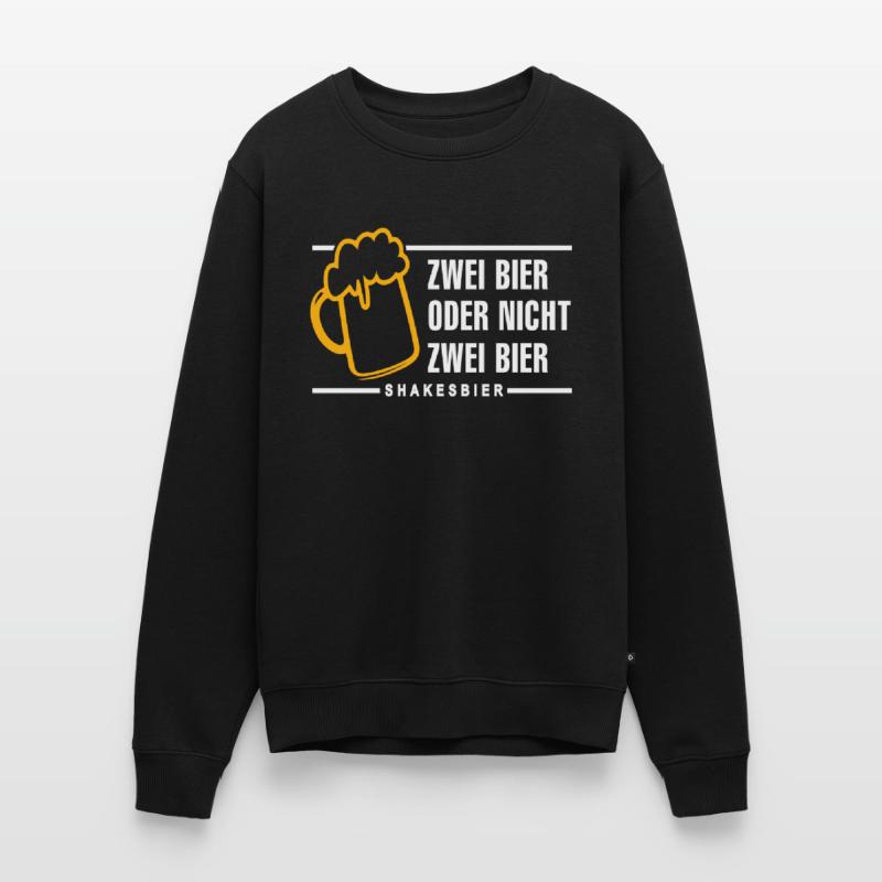 Zwei Bier oder nicht zwei Bier Shakesbier Männer Premium Bio Pullover