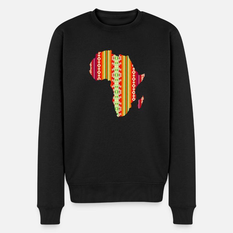 Africa - Pull Premium bio Homme - noir