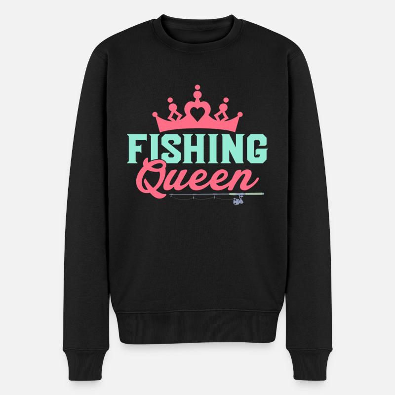 Pêche Reine Pêcheur Pêcheur - Pull Premium bio Homme - noir