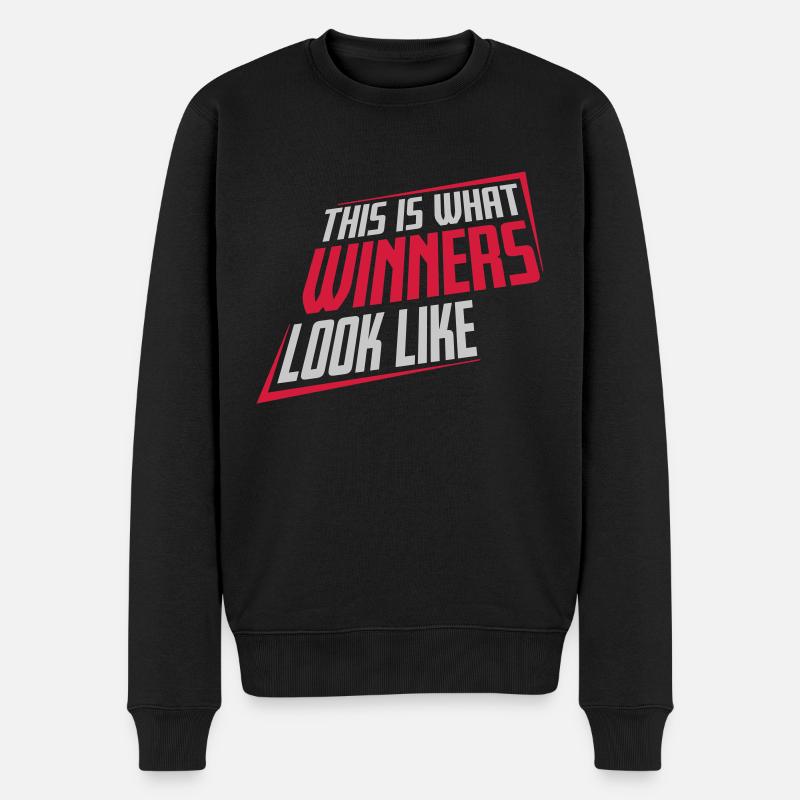 À quoi ressemblent les gagnants - Pull Premium bio Homme - noir