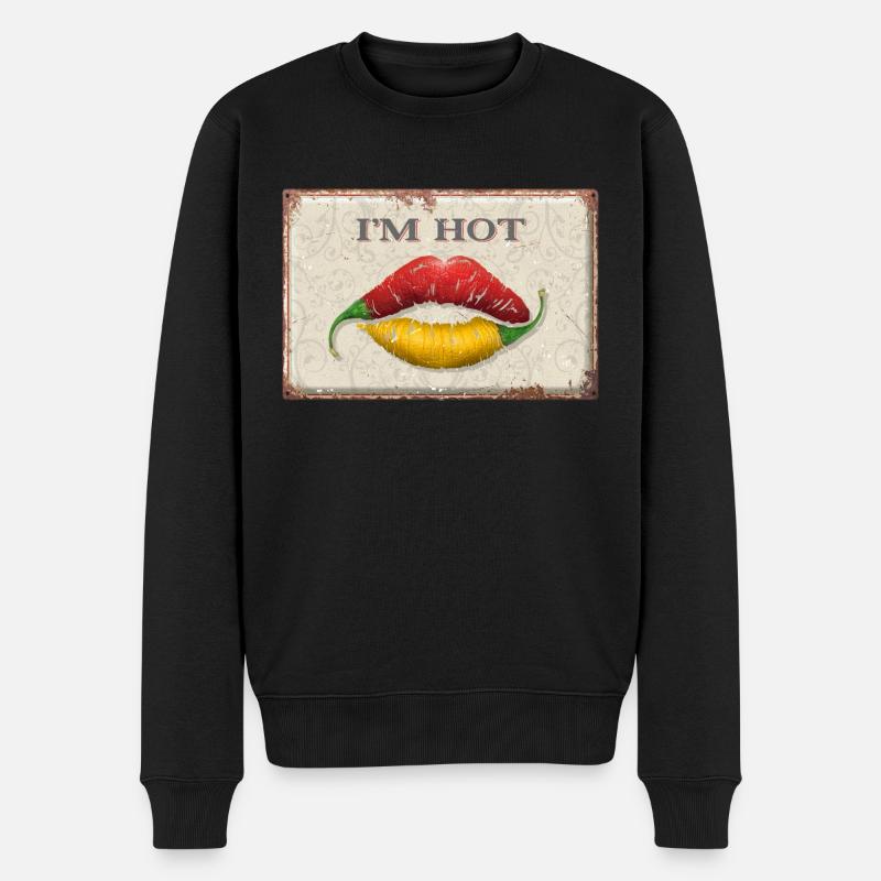 J’ai chaud - Pull Premium bio Homme - noir