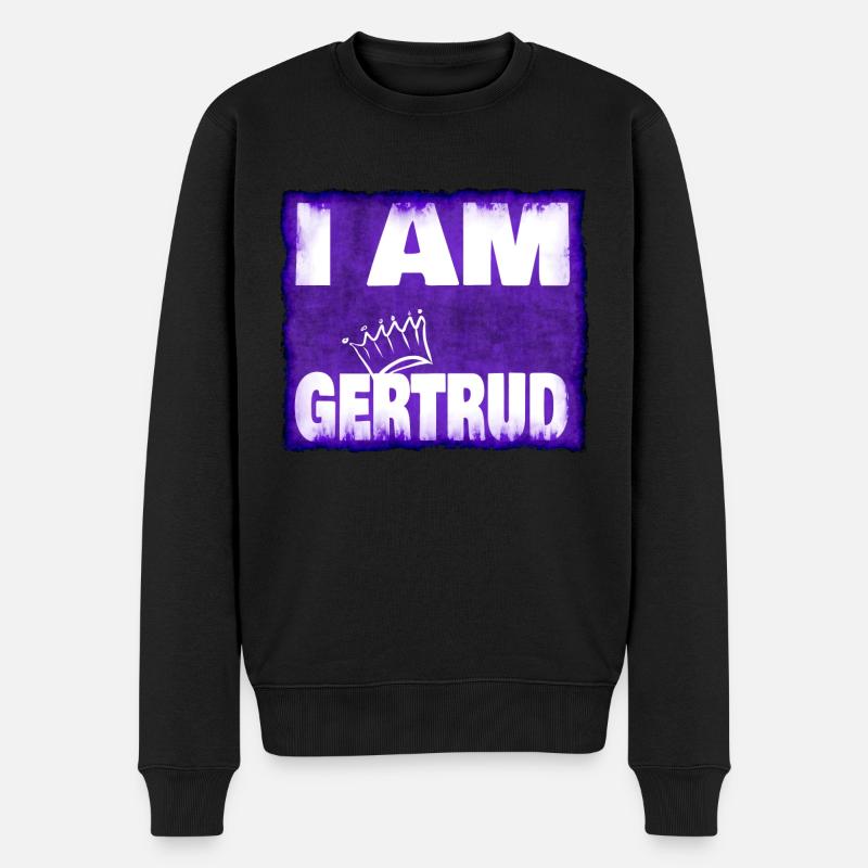 Gertrude - Pull Premium bio Homme - noir