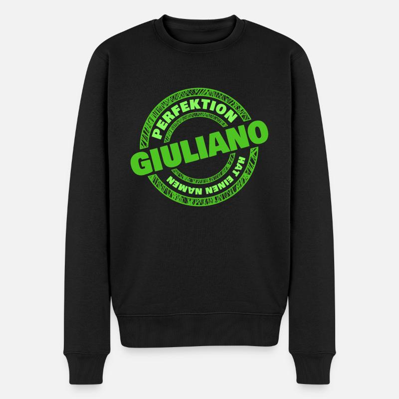 Perfection GIULIANO - Pull Premium bio Homme - noir