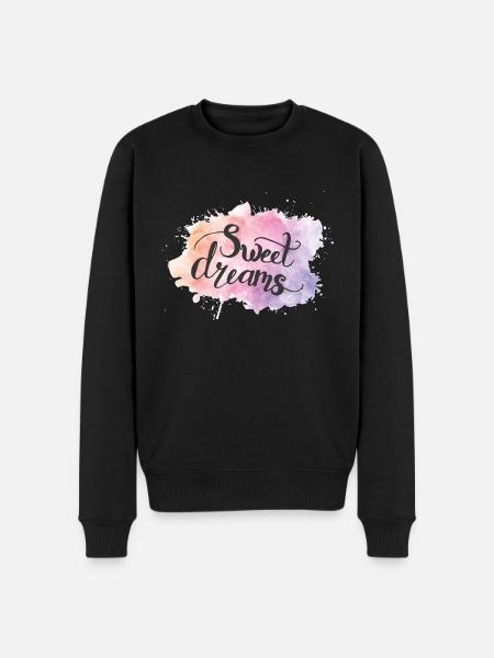 Sweet Dreams - Men's Premium Organic Jumper - black
