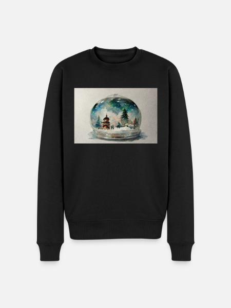 Christmas 14 - Men's Premium Organic Jumper - black
