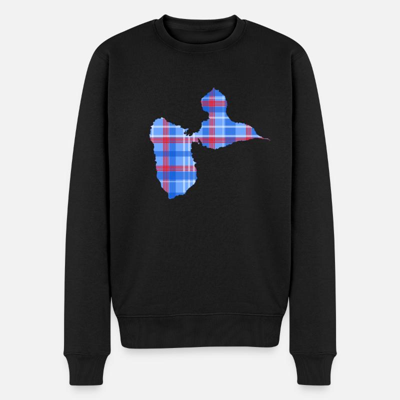 Guadeloupe - Pull Premium bio Homme - noir