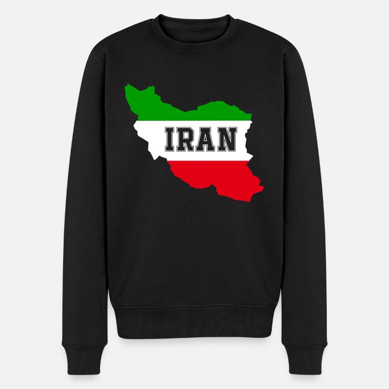 Iran - Pull Premium bio Homme - noir