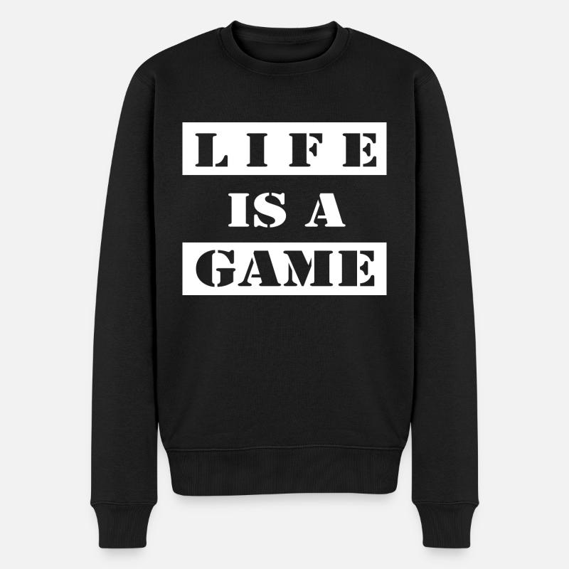 Jeu PC de jeu - Pull Premium bio Homme - noir