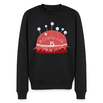 Anniversaire pour les enfants - Pull Premium bio Homme - noir - Devant - Nico (187cm)