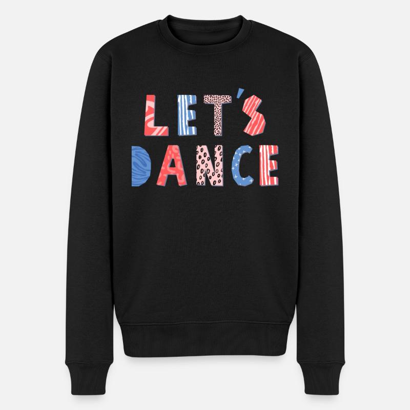 Dansons - Pull Premium bio Homme - noir