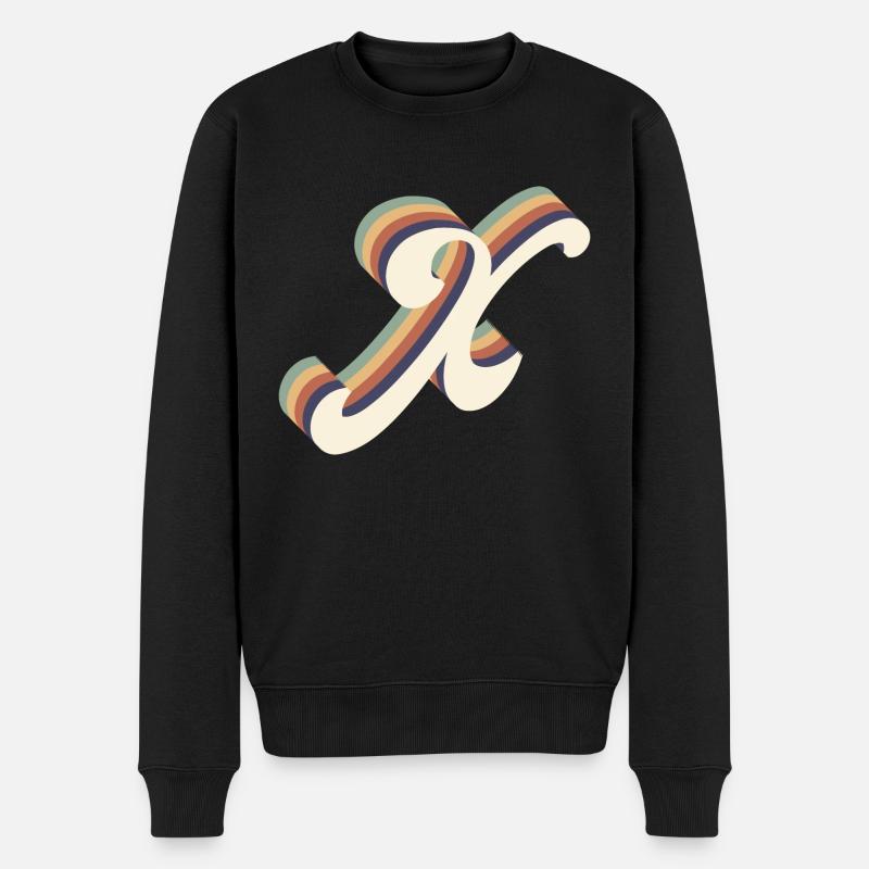 lettre k - Pull Premium bio Homme - noir