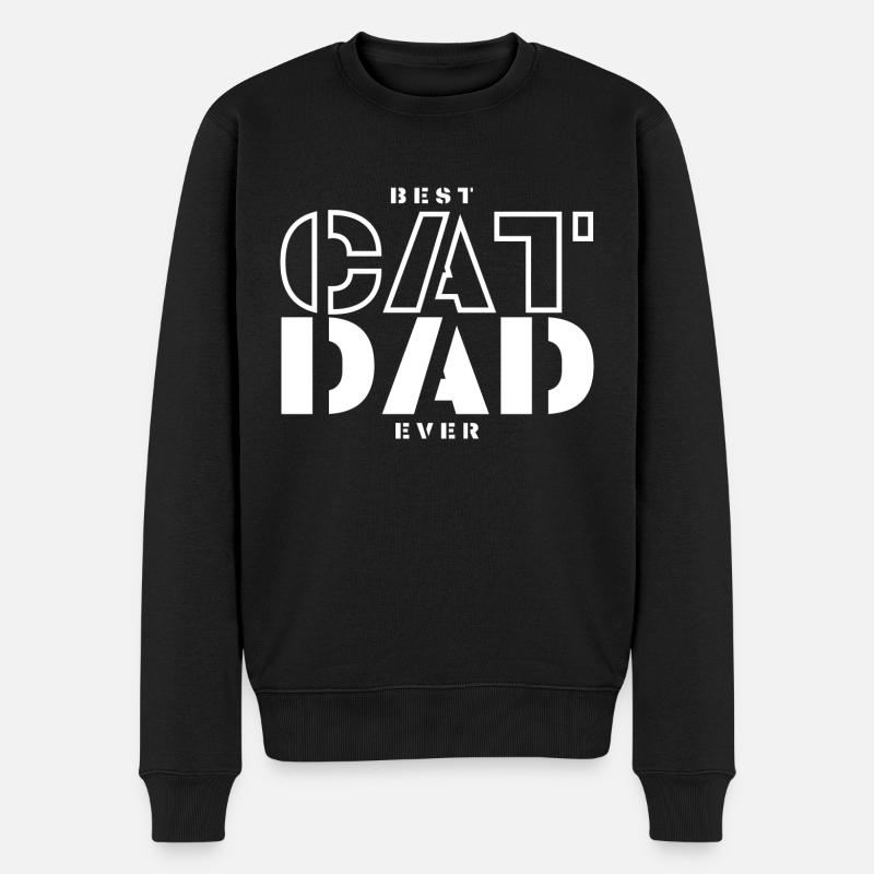 Daddy cat - Pull Premium bio Homme - noir