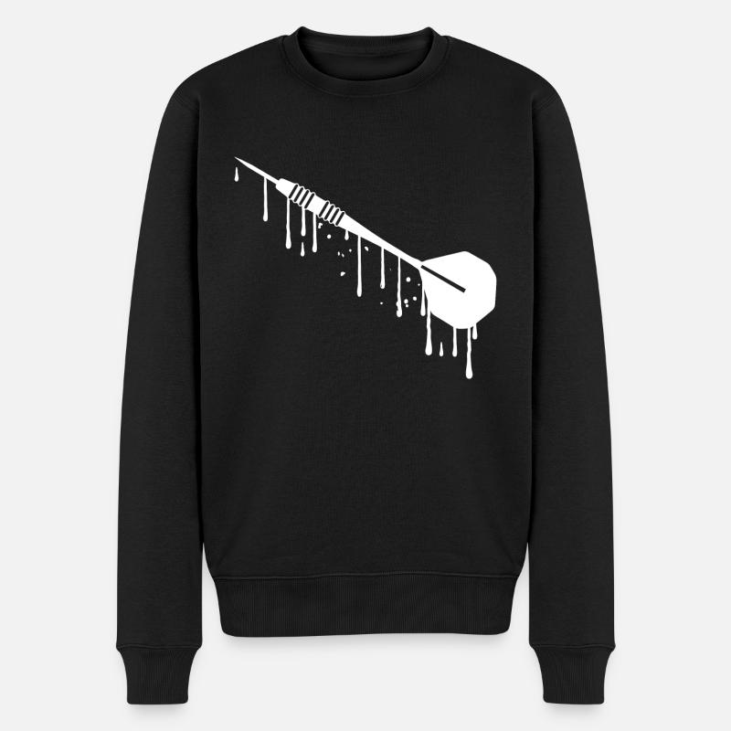 Fléchettes Sports Fun - Pull Premium bio Homme - noir