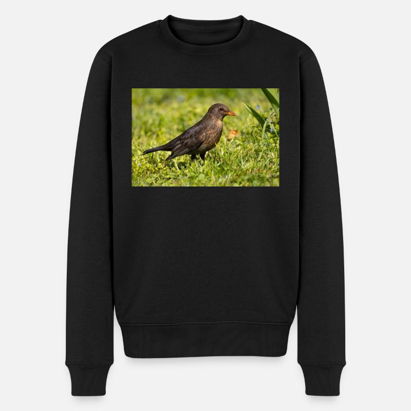 Merle - Pull Premium bio Homme - noir