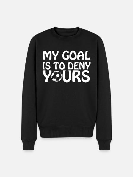 Fußball Soccer - Men's Premium Organic Jumper - black
