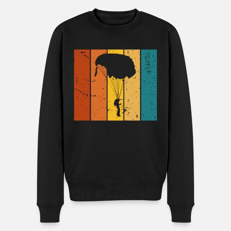 Parachute cadeau Vintage - Pull Premium bio Homme - noir