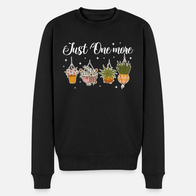 Juste une plante de plus - Pull Premium bio Homme - noir