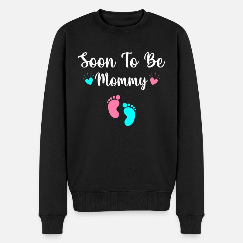 Soon To Be Mommy - Pull Premium bio Homme - noir