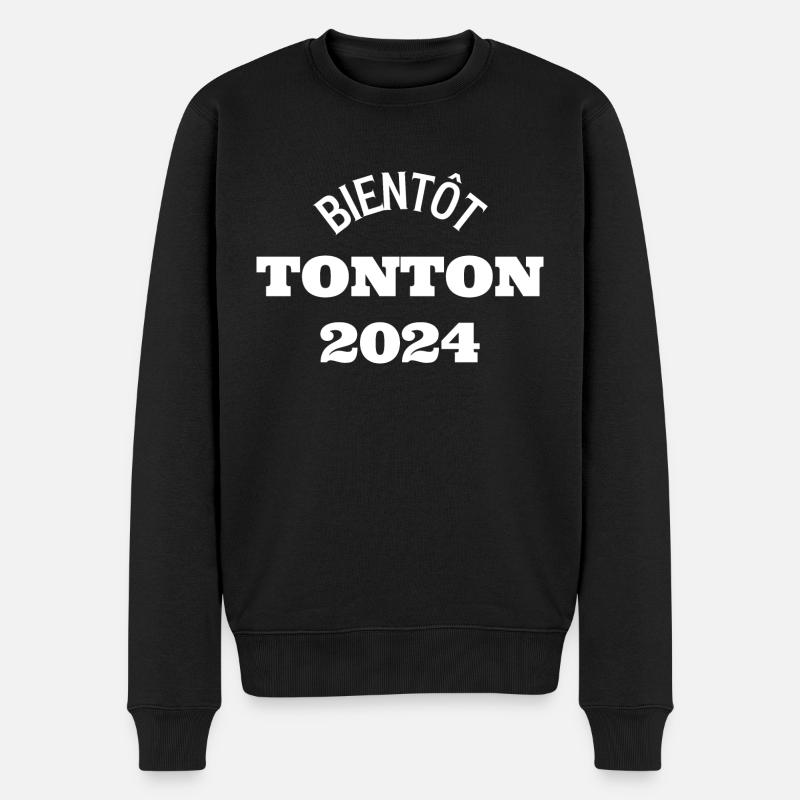 Futur Tonton 2024 - Pull Premium bio Homme - noir