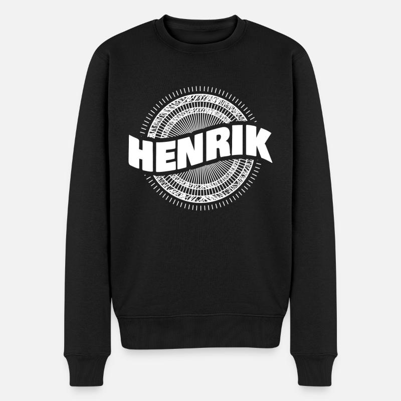 Cadeau pour Henrik - Pull Premium bio Homme - noir