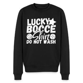 Lyonnaises - Pull Premium bio Homme - noir - Devant - Nico (187cm)