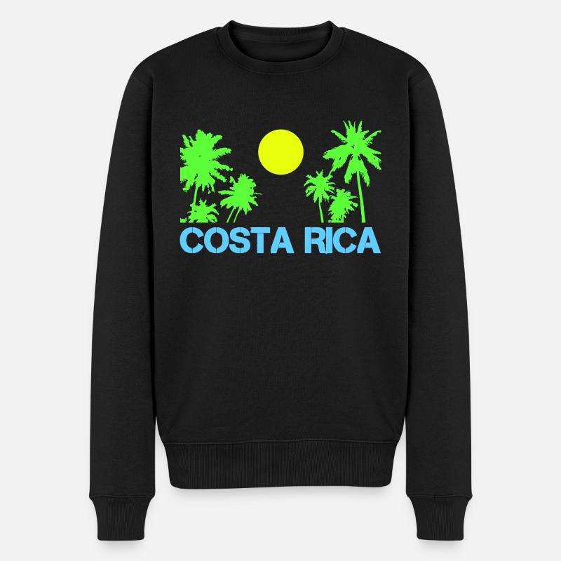 Costa Rica - Pull Premium bio Homme - noir