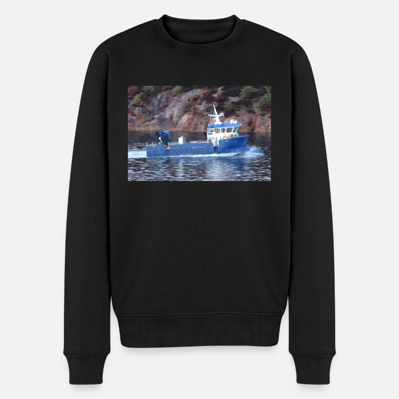 Trolande - Pull Premium bio Homme - noir