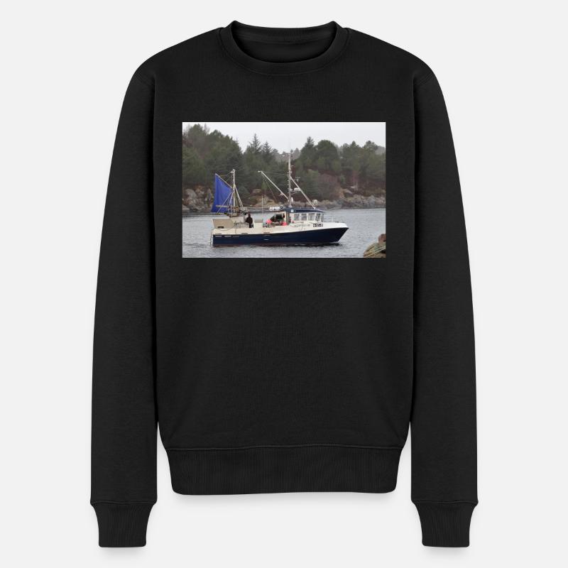 Péragut - Pull Premium bio Homme - noir