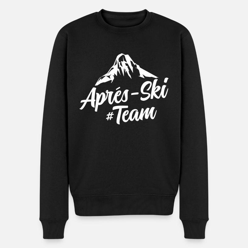 APRrès Ski Team Berge 1 - Pull Premium bio Homme - noir