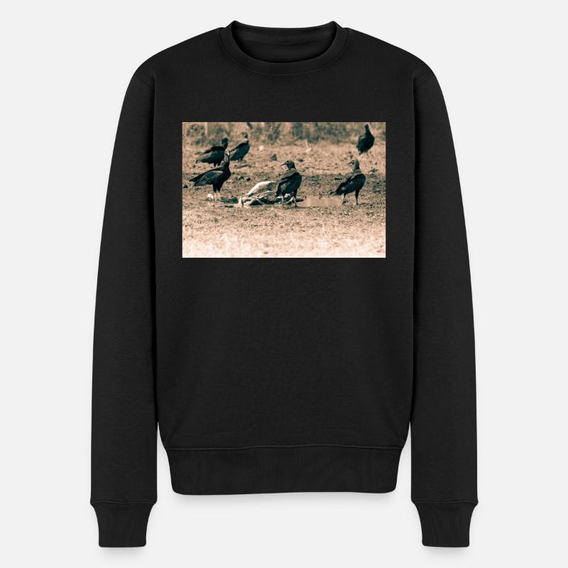 les vautours - Pull Premium bio Homme - noir