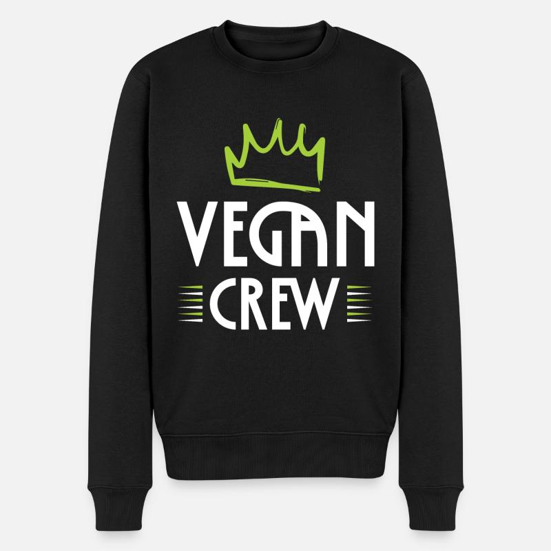 Équipage végétalien - Pull Premium bio Homme - noir