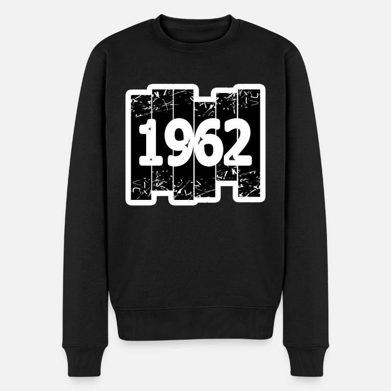 Année 1962 - Pull Premium bio Homme - noir