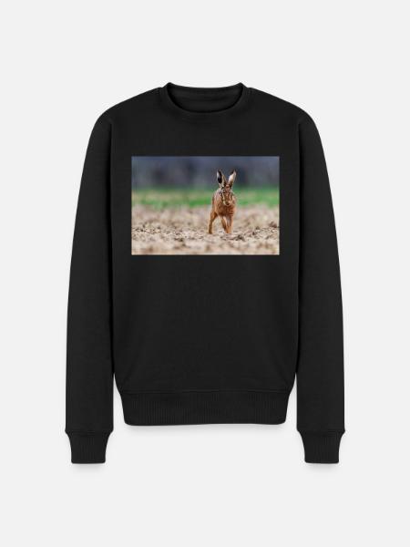 000 4886 - Men's Premium Organic Jumper - black