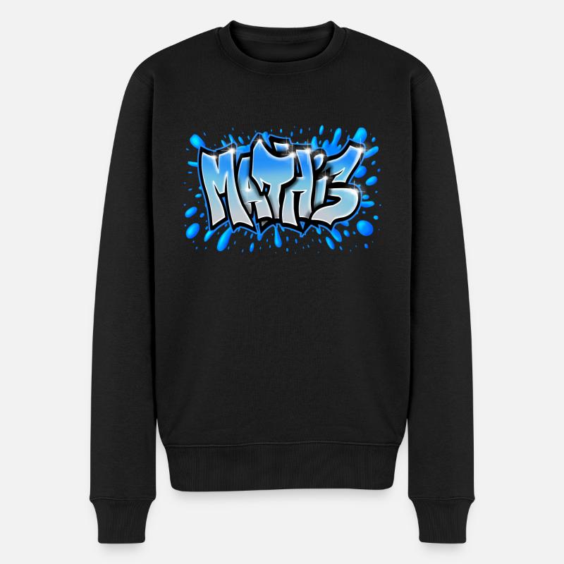 Mathis - Männer Premium Bio Pullover - Schwarz