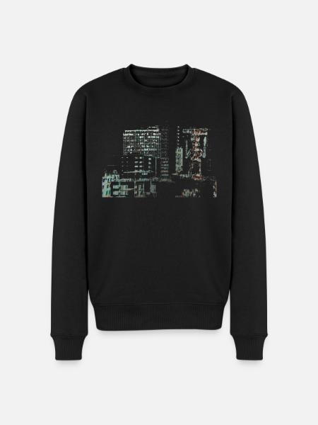 Building Art Brazilian - Men's Premium Organic Jumper - black